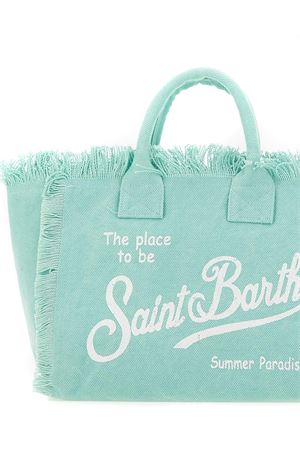 Colette bag in aquamarine cotton canvas SAINT BARTH KIDS | COL000100711L